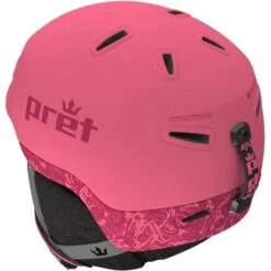 Pret Sol X Helmet - Women's -Ski Equipment Shop PRE SOLX pink pais 3