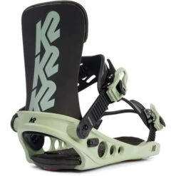 K2 Meridian Snowboard Binding - Men's 12 K2 Meridian Snowboard Binding - Men's -Ski Equipment Shop f22 k2sb meridian jade back34
