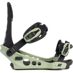 K2 Meridian Snowboard Binding - Men's 13 K2 Meridian Snowboard Binding - Men's -Ski Equipment Shop f22 k2sb meridian jade side