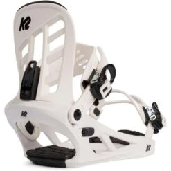 K2 Youth Snowboard Binding - Youth -Ski Equipment Shop f22 k2sb youth white back34