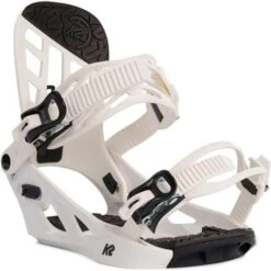 K2 Youth Snowboard Binding - Youth -Ski Equipment Shop f22 k2sb youth white front34