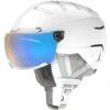 Atomic Savor GT Visor Photochromatic Helmet -Ski Equipment Shop fw21 atomic savor gt visor phtochrmtc hlmt wht