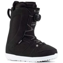 Ride Sage Snowboard Boots - Women's -Ski Equipment Shop fw21 ride sage snowboard boot black side
