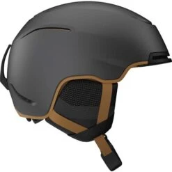 Giro Jackson MIPS Helmet Ski & Snow -Ski Equipment Shop fw22 giro jackson mips snow helmet metallic coal tan right