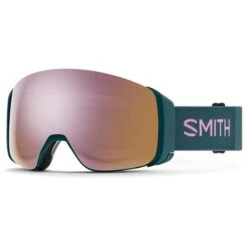 Smith 4D Mag Goggle -Ski Equipment Shop fw22 snow 4d mag everglade rose gold m0073201999m5