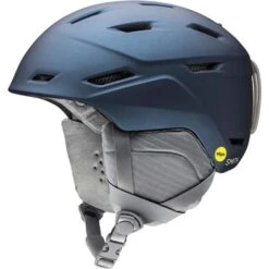 Smith Mirage MIPS Helmet - Women's -Ski Equipment Shop fw22 snow mirage mips matte metallic french navy e006990945559