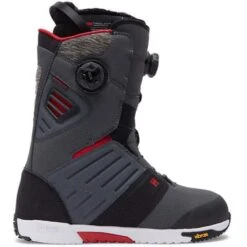 DC SHOES DC Judge Boa Boots - Men's -Ski Equipment Shop fw23 dc mensjudgeboaboots greyblackred 2
