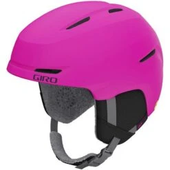 Giro Spur MIPS Helmet - Youth -Ski Equipment Shop fw23 giro youthspurmipshelmet mattebrightpink 1