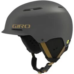 Giro Trig MIPS Helmet -Ski Equipment Shop giro trig mips snow helmet metallic coal tan hero