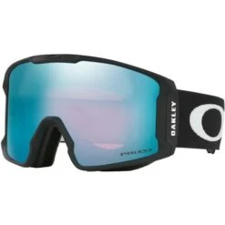Oakley Prizm Line Miner XM Goggle -Ski Equipment Shop oakley prizm line miner xm goggle matte black prizm saphire iridium