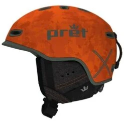 Pret Cynic X2 Helmet -Ski Equipment Shop pret cynicx2 orangestorm side main 2223fw