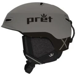 Pret Epic X Helmet -Ski Equipment Shop pret epicx primergrey side main 2223fw