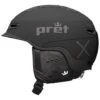 Pret Fury X Helmet 1 Pret Fury X Helmet -Ski Equipment Shop pret furyx black side main 2223fw