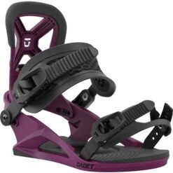 Union Cadet Snowboard Bindings - Youth 7 Union Cadet Snowboard Bindings - Youth -Ski Equipment Shop un 22 cadet purple front2233